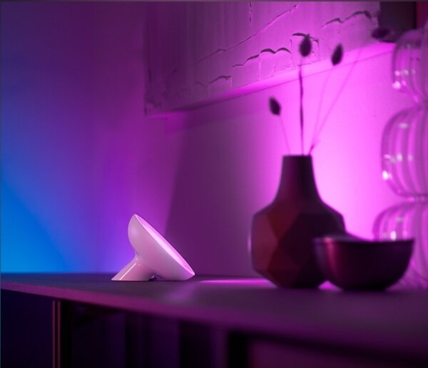 Philips Hue BLOOM - Lampă de birou LED RGB reglabilă, 7,1W, 230V