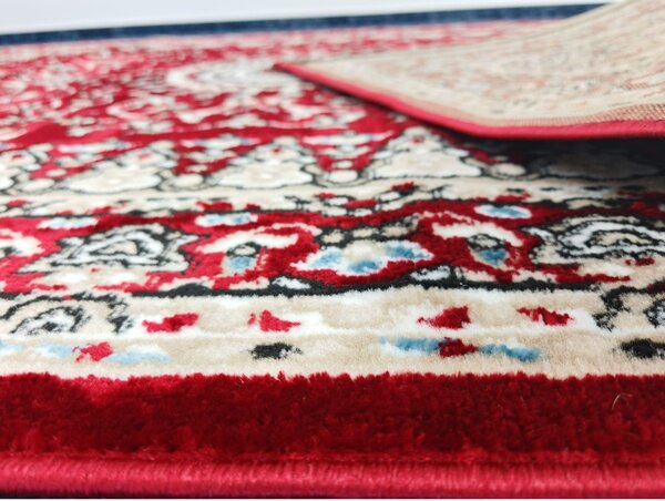 Covor Clasic Queen 05709, Model Oriental, Rosu 50x80