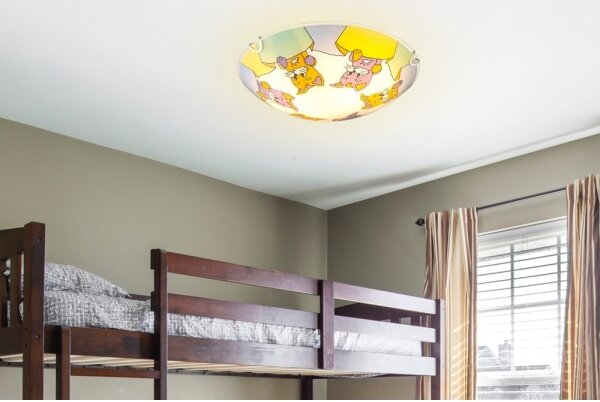 Globo 40606 - Plafonieră copii KIDDY 2xE27ILLU/60W/230V
