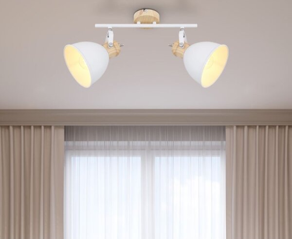 Globo 54018-2 - Lampă spot WIHO 2xE27/40W/230V