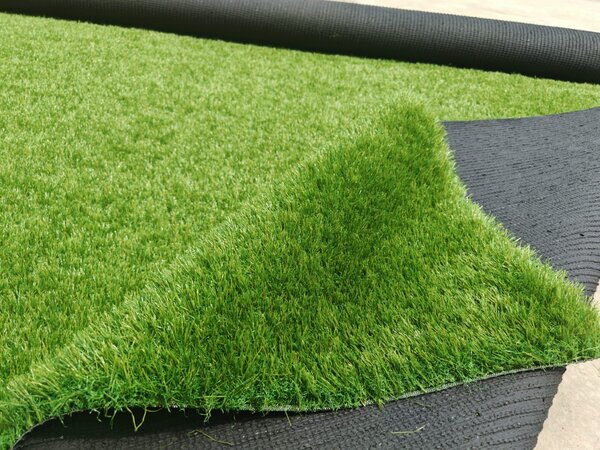 Gazon Artificial Crown, Fir 38 mm, Verde, pentru Grădină, Curte, Terasă și Piscină 1 metru, 10 metri