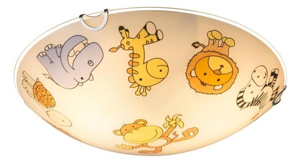 Globo 40607 - Plafonieră copii KIDDY 2xE27ILLU/60W/230V