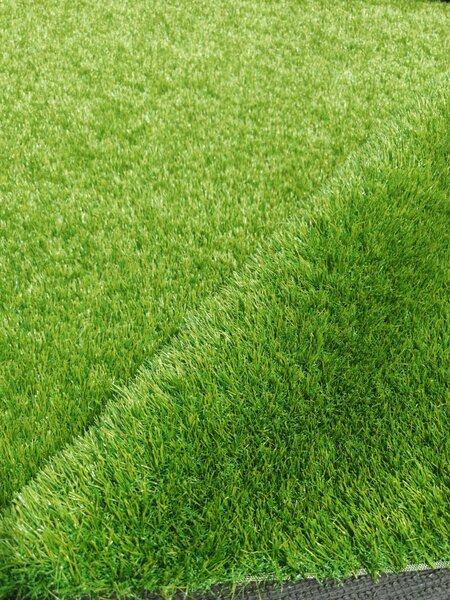 Gazon Artificial Crown, Fir 38 mm, Verde, pentru Grădină, Curte, Terasă și Piscină 1 metru, 10 metri