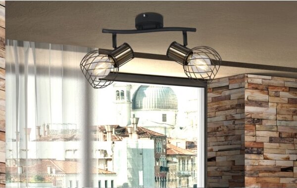 Globo 54013-2 - Lampă spot ARGUSTO 2xE27/40W/230V