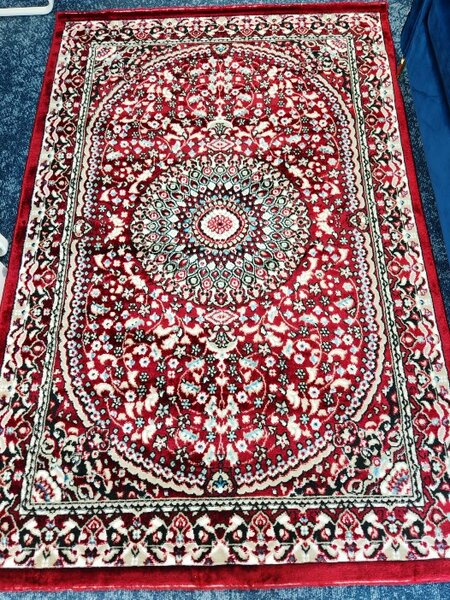 Covor Clasic Queen 05733, Model Oriental, Rosu 50x80