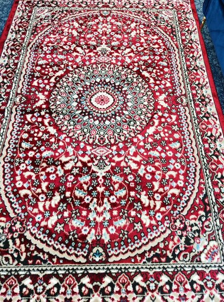 Covor Clasic Queen 05733, Model Oriental, Rosu 50x80