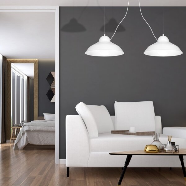 Lustră pe cablu GUSTAV 2xE27/60W/230V