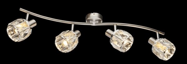 Globo 54356-4 - Lampă spot KRIS 4xE14/40W/230V
