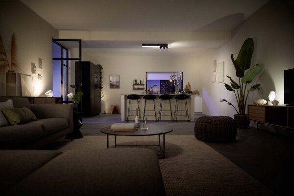 Philips CENTRIS LED RGBW spot, 25W, 230V + 3x GU10/5,7W, iluminare LED