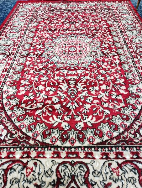 Covor Clasic Queen 07288, Model Oriental, Rosu 50x80