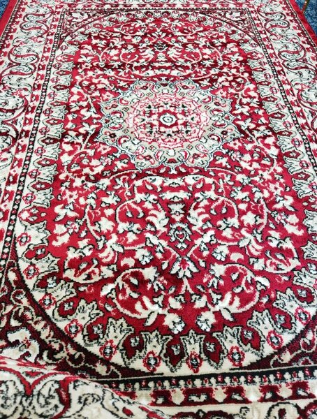 Covor Clasic Queen 07288, Model Oriental, Rosu 50x80