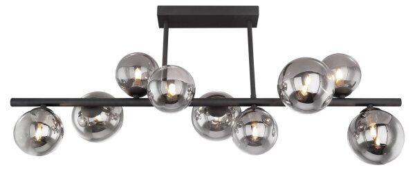 Lustră LED pe tijă Globo 56133-9D RIHA 9xG9/3,5W/230V