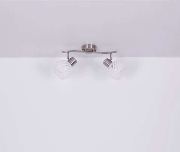 Globo 54025-2 - Lampă spot WILLY 2xE27/40W/230V