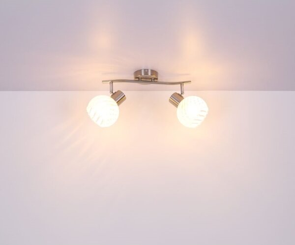 Globo 54025-2 - Lampă spot WILLY 2xE27/40W/230V
