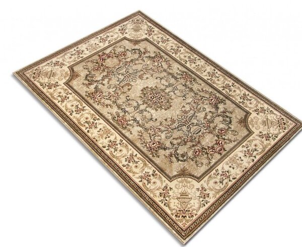 Model Lotos 15091 110, Covor Dreptunghiular, Crem Bej Dreptunghi, 120x200