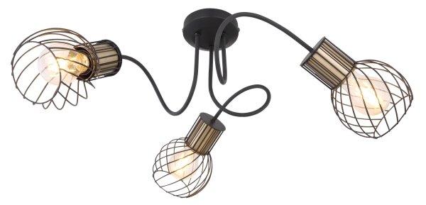 Globo 54013-3 - Lustră aplicată ARGUSTO 3xE27/40W/230V