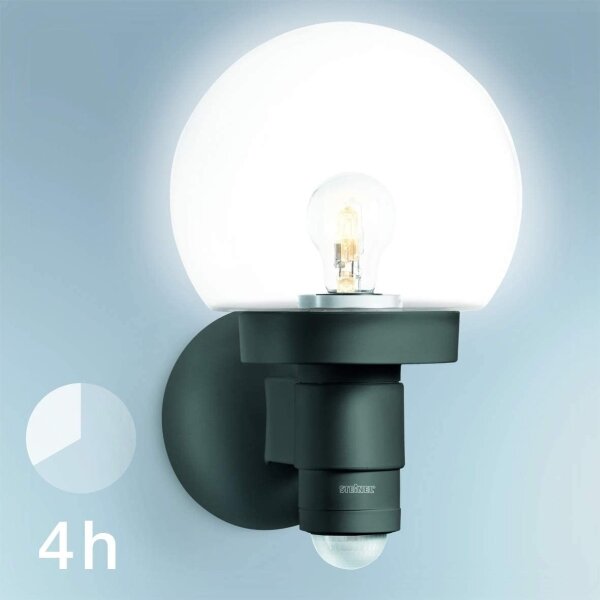 Steinel 059880 - LED Lampă exterior cu senzor L 115 1xE27/60W/230V IP44