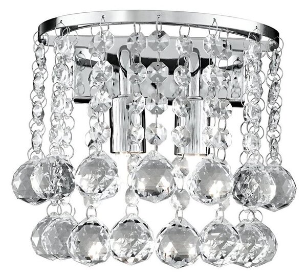 Searchlight - Aplică de cristal HANNA 2xG9/33W/230V