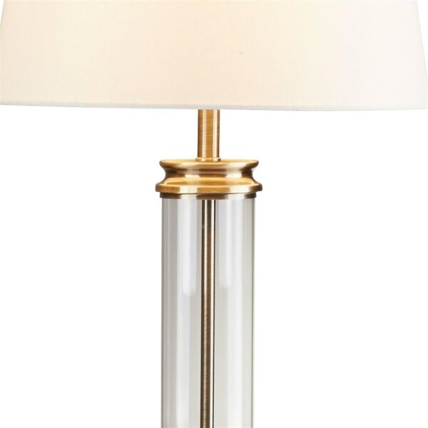 Searchlight EU5141AB - Lampă de masă PEDESTAL 1xE27/60W/230V