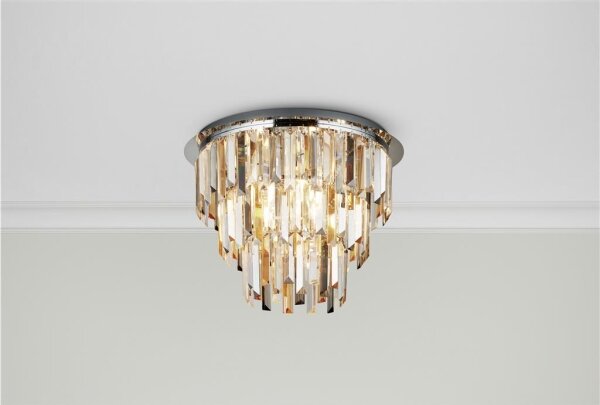 Searchlight 1225-5CC - Plafonieră CLARISSA 5xE14/40W/230V