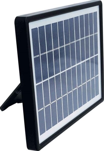 Proiector LED solar cu senzor TOMI LED/10W/7,4V 1800 mAh IP44 negru