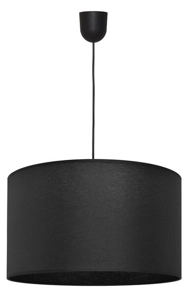 Lustră pe cablu ALBA 1xE27/15W/230V d. 45 cm neagră