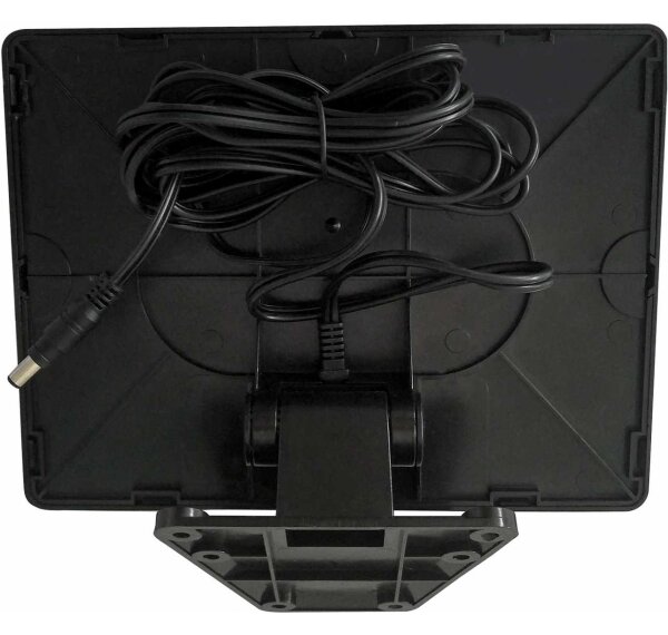 Proiector LED solar cu senzor TOMI LED/10W/7,4V 1800 mAh IP44 negru