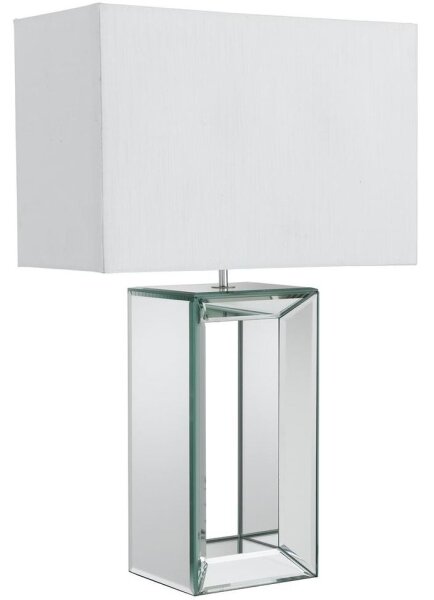Searchlight EU1610 - Lampă de masă MIRROR 1xE27/60W/230V