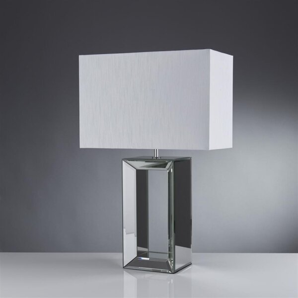 Searchlight EU1610 - Lampă de masă MIRROR 1xE27/60W/230V