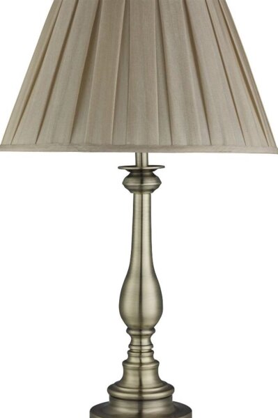 Searchlight EU4023AB - Lampă de masă FLEMISH 1xE27/60W/230V