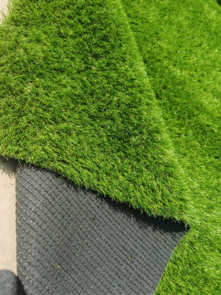Gazon Artificial Jakarta, Fir 30 mm, Verde, pentru Grădină, Curte, Terasă și Piscină 2 metri, 13 metri