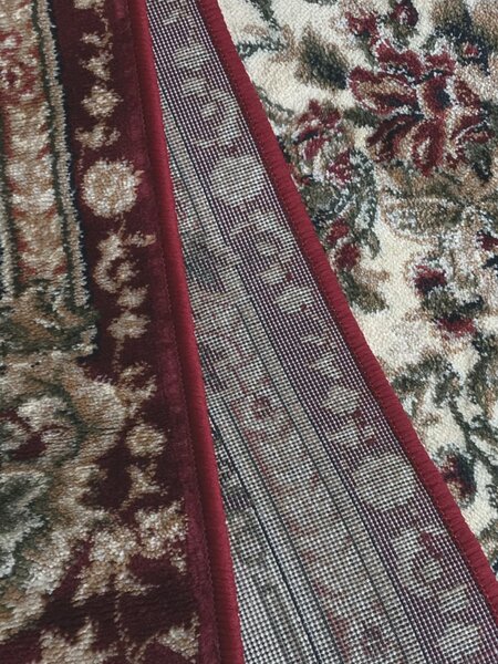 Covor Living Dormitor, Model Clasic 571 210, Rosu Rosu, Dreptunghi, 200x300