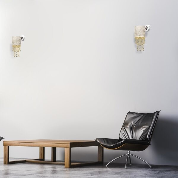 Aplică perete ALMERIA 1xE27/60W/230V