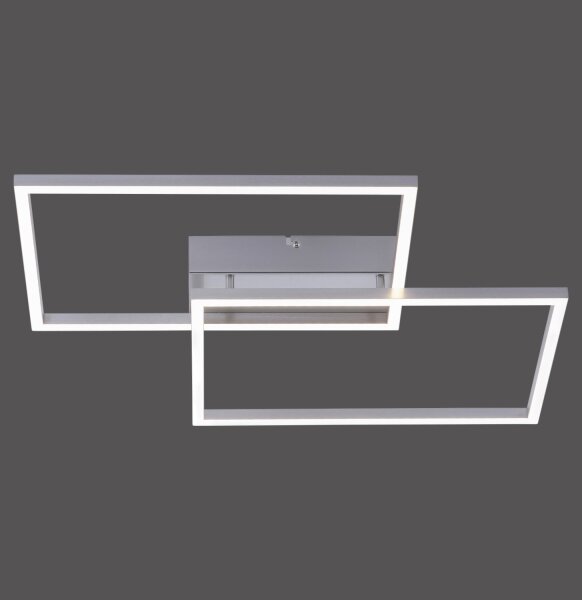 Plafonieră LED dimabilă IVEN 2xLED/20W/230V Leuchten Direkt 14017-55 + telecomandă