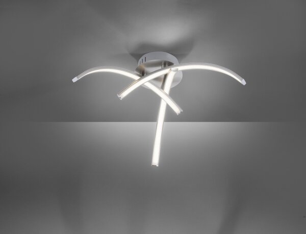 Leuchten Direkt 15341-55 - Plafonieră LED VALERIE 3xLED/3,7W/230V