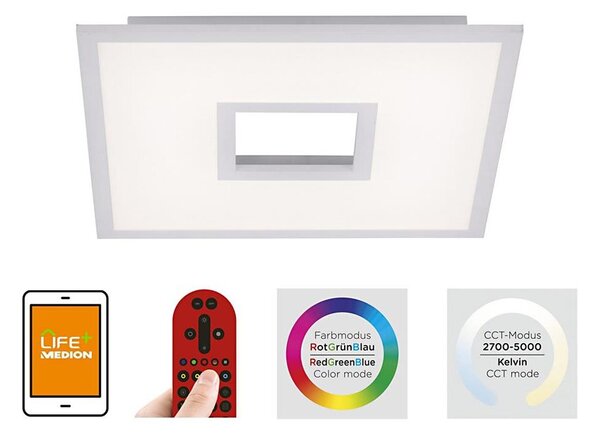 Leuchten Direkt - LED RGB lampă dimabilă LED/22,5W/230V + LED/5W + DO