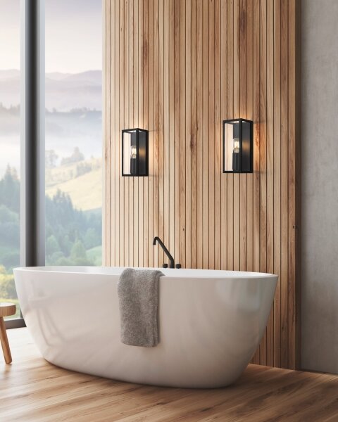 Aplică pentru baie Eglo 99123 AMEZOLA 1xE27/60W/230V IP44
