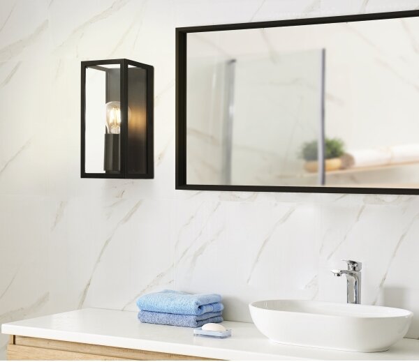 Aplică pentru baie Eglo 99123 AMEZOLA 1xE27/60W/230V IP44