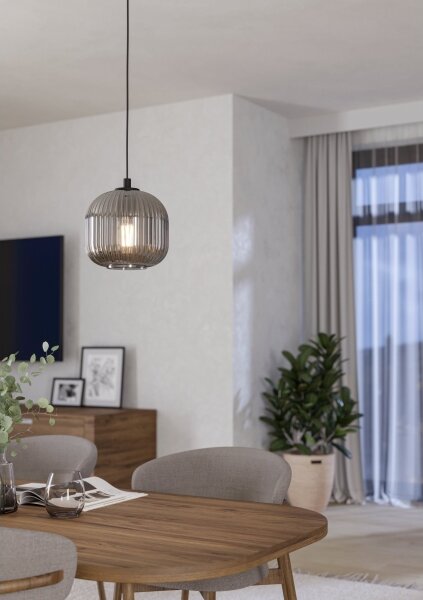 Eglo 99371 - Lustră pe cablu MANTUNALLE 1xE27/40W/230V
