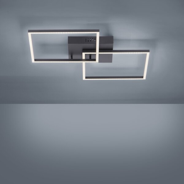 Leuchten Direkt 14141-18 - LED Lampă dimmabilă IVEN 2xLED/13,5W/230V + Telecomandă