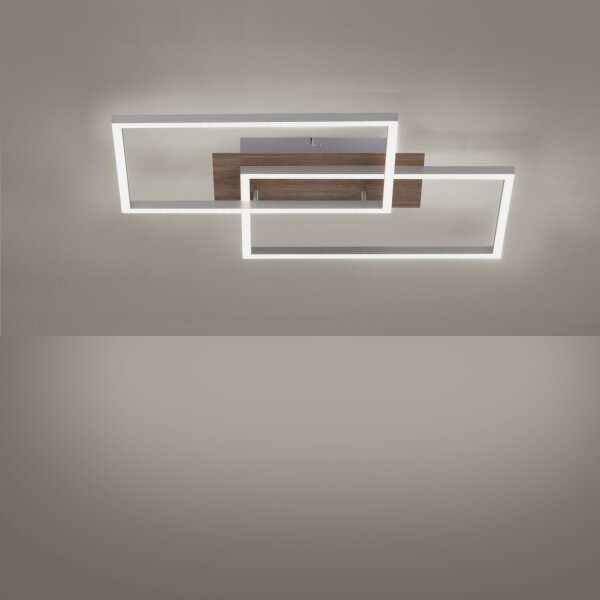 Leuchten Direkt 14018-78 - LED Lampă dimmabilă IVEN 2xLED/15W/230V + Telecomandă