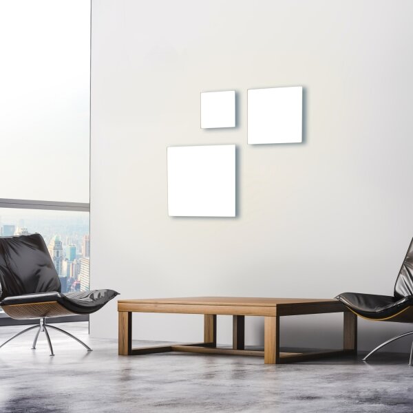 Leuchten Direkt 15550-16 - LED Lampă dimmabilă CANVAS LED/17W/230V + Telecomandă
