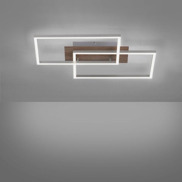 Leuchten Direkt 14018-78 - LED Lampă dimmabilă IVEN 2xLED/15W/230V + Telecomandă