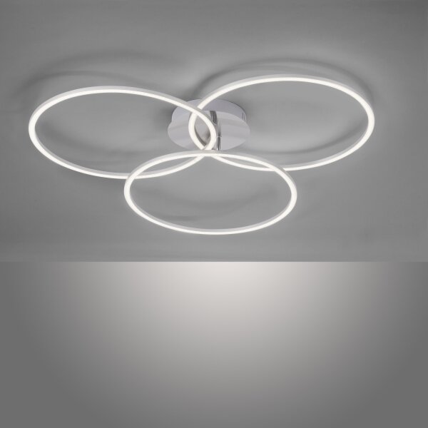 Plafonieră LED dimabilă IVANKA 3xLED/12W/230V Leuchten Direkt 14539-55