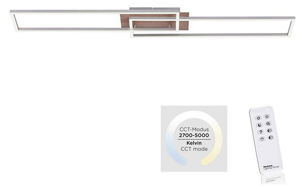 Leuchten Direkt 14019-78 - LED Lampă dimmabilă IVEN 2xLED/20W/230V + Telecomandă