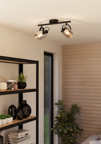Eglo 99053 - Lampă spot BERREGAS 2xE27/40W/230V