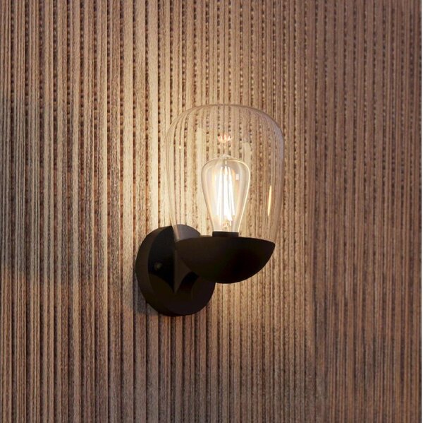 Eglo 98701 - Aplică perete exterior DONATORI 1xE27/60W/230V IP44
