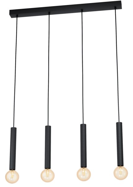 Eglo 98057 - Lustră pe cablu CORTENOVA 4xE27/60W/230V