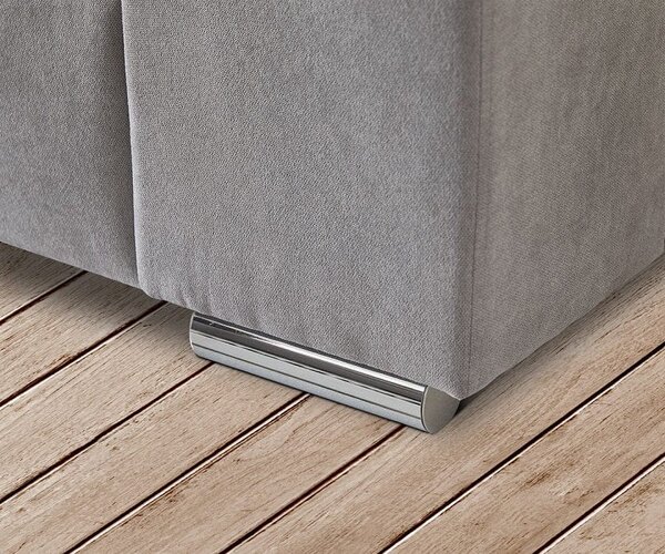 Canapea extensibilă dumonde cu ladă de depozitare Marbela Enjoy Silver XXL 295x120 cm