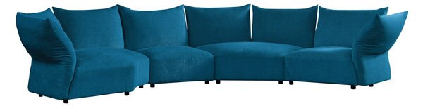 Canapea semirotunda dumonde cu șezut confortabil din spumă HR Vogue 460x131 cm